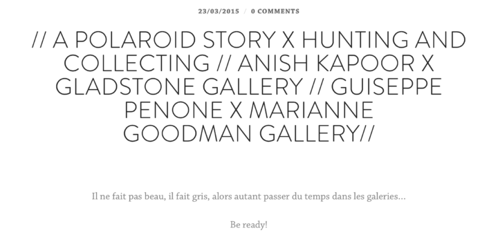 A POLAROID STORY x BE ARTY BE CHIC A POLAROID STORY x BE ARTY BE CHIC